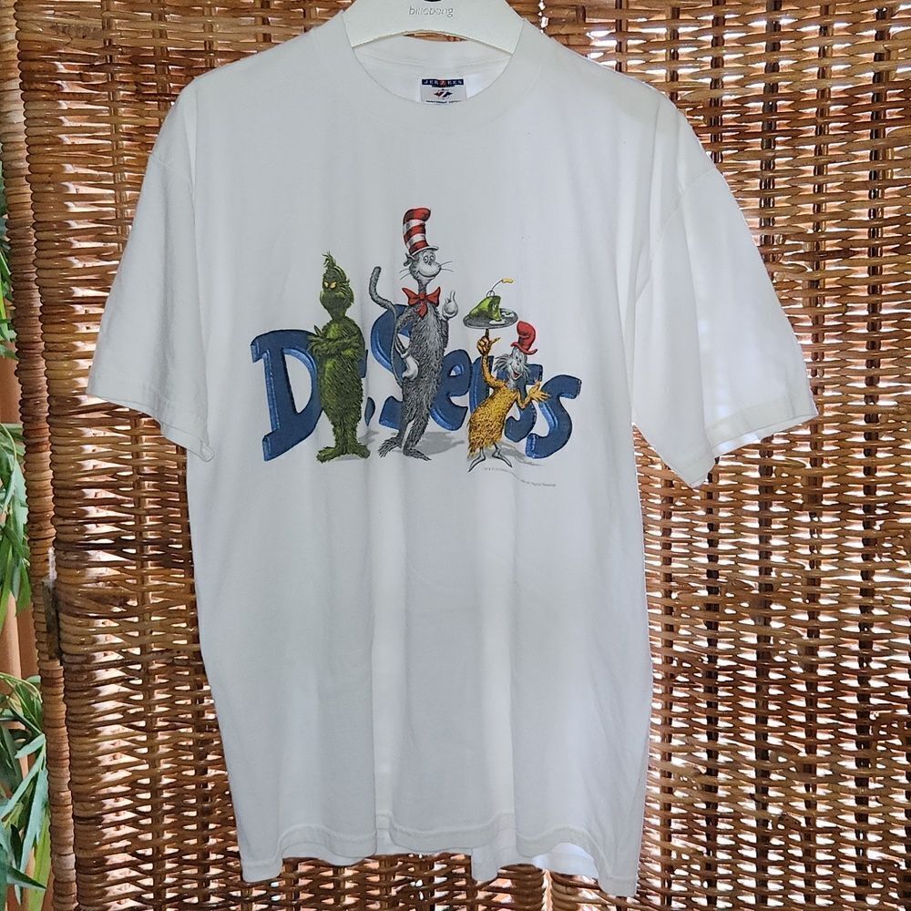 Vtg. 1999 Dr. Seuss The Grinch T-shirt L